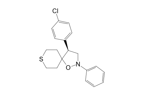 2-PHENYL-3-(4-CHLOROPHENYL)-1-OXA-8-THIA-2-AZASPIRO-[4.5]-DEC-2-ENANE