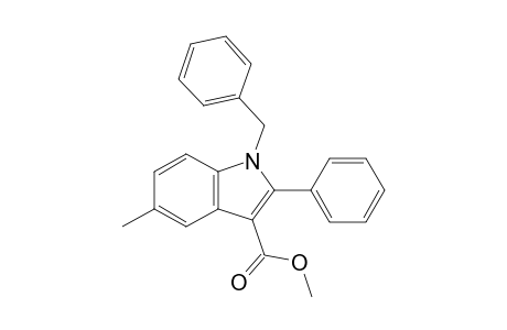 Methyl 1-Benzyl-5-methyl-2-phenyl-1H-indole-3-carboxylate
