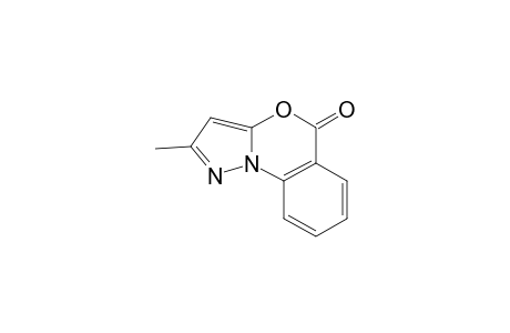 5H-pyrazolo[1,5-a][3,1]benzoxazin-5-one, 2-methyl-