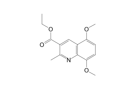 ETHYL-2-METHYL-5,8-DIMETHOXYQUINOLINE-3-CARBOXYLATE