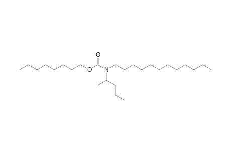 Carbonic acid, monoamide, N-(2-pentyl)-N-dodecyl-, octyl ester