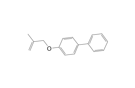1,1'-Biphenyl, 4-[(2-methyl-2-propenyl)oxy]-
