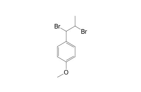 1,2-Dibromo-1-(4-methoxyphenyl)propane