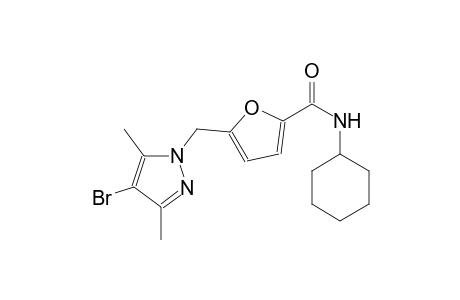2-furancarboxamide, 5-[(4-bromo-3,5-dimethyl-1H-pyrazol-1-yl)methyl]-N-cyclohexyl-