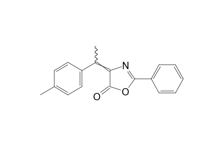 4-(p,α-dimethylbenzylidene)-2-phenyl-2-oxazolin-5-one