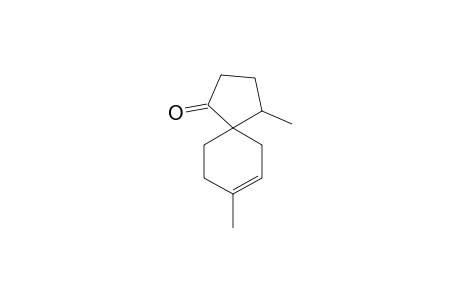 (4R*,5R*)-1-Oxo-3',4-dimethyl-spirobicyclo[5.4]dec-2'-ene