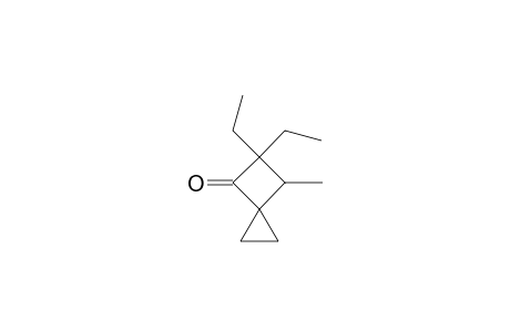 5,5-Diethyl-4-methyl-6-spiro[2.3]hexanone