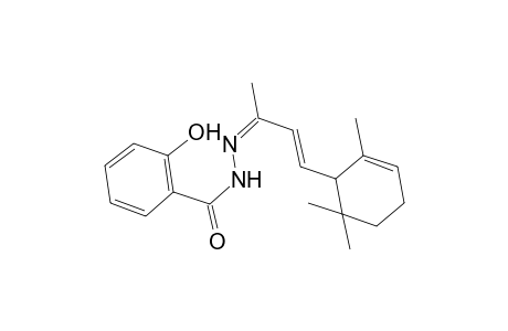 Salicylhydrazide, N2-[1-methyl-3-(2,6,6-trimethylcyclohex-2-enyl)prop-2-enylideno]-