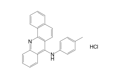7-(p-toluidino)benz[c]acridine, hydrochloride