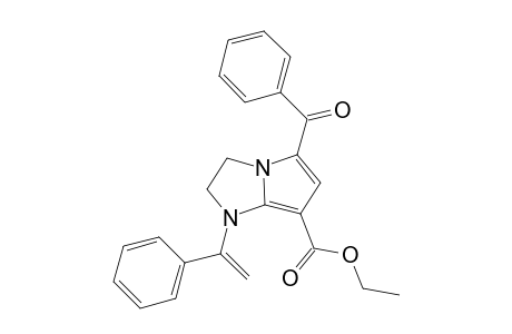 5-Benzoyl-2,3-dihydro-7-(ethoxycarbonyl)-1-(1-phenylvinyl)-1H-pyrrolo[1,2-a]imidazole