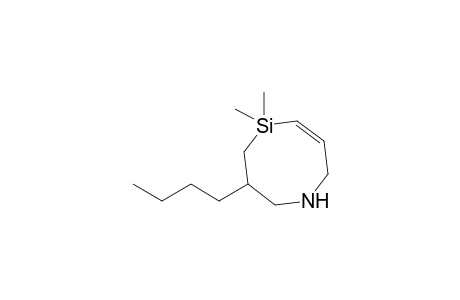 (6Z)-3-butyl-5,5-dimethyl-2,3,4,8-tetrahydro-1H-1,5-azasilocine