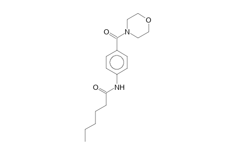 N-(4-morpholin-4-ylcarbonylphenyl)hexanamide