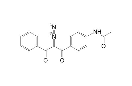 4'-(alpha-diazo-beta-oxohydrocinnamoyl)acetanilide