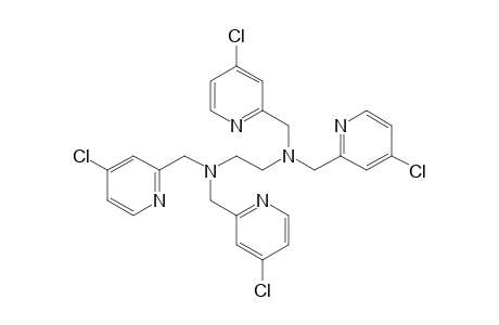 2-[bis[(4-chloro-2-pyridyl)methyl]amino]ethyl-bis[(4-chloro-2-pyridyl)methyl]amine