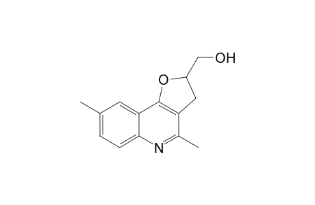 Furo[3,2-c]quinoline, 2,3-dihydro-2-hydroxymethyl-4,8-dimethyl-