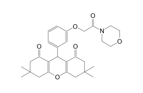 1H-xanthene-1,8(2H)-dione, 3,4,5,6,7,9-hexahydro-3,3,6,6-tetramethyl-9-[3-[2-(4-morpholinyl)-2-oxoethoxy]phenyl]-
