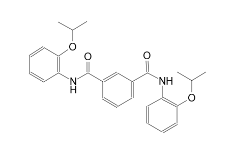 1-N,3-N-bis(2-propan-2-yloxyphenyl)benzene-1,3-dicarboxamide
