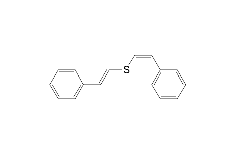 [(Z)-2-[(E)-2-phenylethenyl]sulfanylethenyl]benzene