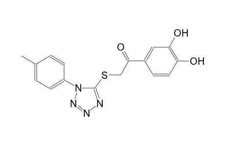 1-(3,4-dihydroxyphenyl)-2-{[1-(4-methylphenyl)-1H-tetraazol-5-yl]sulfanyl}ethanone
