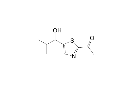 Ethanone, 1-[5-(1-hydroxy-2-methylpropyl)-2-thiazolyl]-