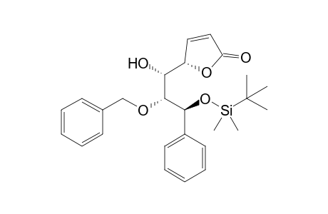 (1'R*,2'R*,3'S*,4S*)-4-(2'-Benzyloxy-3'-tert-butyldimethylsilyloxy-1'-hydroxy-3'-phenylpropyl)-2-buten-4-olide