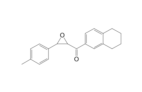 (3-(4-Methylphenyl)oxiran-2-yl)(5,6,7,8-tetrahydronaphthalen-2-yl)methanone