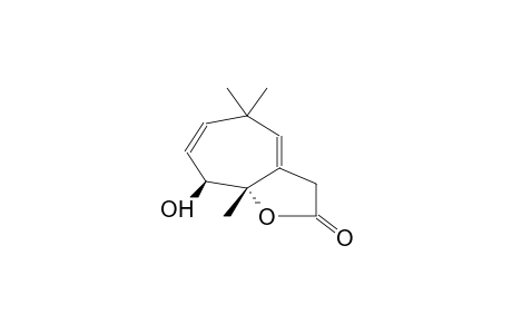 T-2,3-DIHYDROXY-2,6,6-TRIMETHYL-1(7),4-CYCLOHEPTADIENEACETIC ACID,GAMMA LACTONE