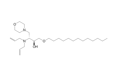 (+)-(2S,3R)-3-(N,N-Diallylamino)-4-morpholino-1-tridecyloxybutan-2-ol