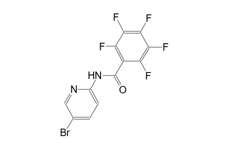 N-(5-bromo-2-pyridinyl)-2,3,4,5,6-pentafluorobenzamide