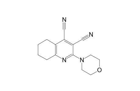 3,4-Quinolinedicarbonitrile, 5,6,7,8-tetrahydro-2-(4-morpholinyl)-