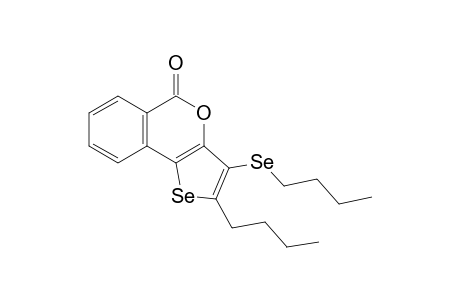 2-n-Butyl-3-(n-butylselanyl)-5H-selenopheno[3,2-c]isochromen-5-one