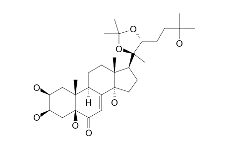 POLYPODINE-B-20,22-ACETONIDE