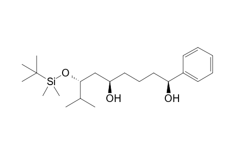 (1S*,5R*,7R*)-7-tert-Butyldimethylsilyloxy-8-methyl-1-phenylnonane-1,5-diol