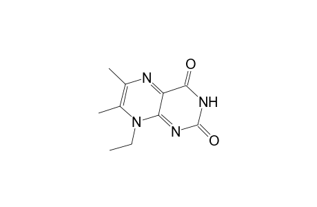 Lumazine, 8-ethyl-6,7-dimethyl-