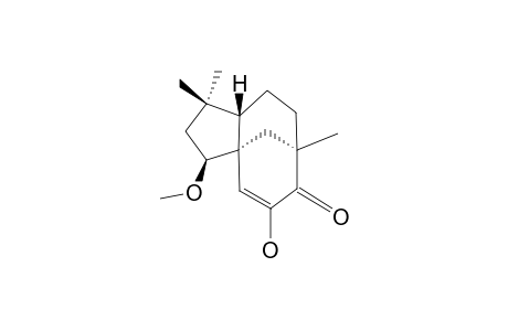 10-HYDROXY-2-BETA-METHOXYClOVAN-10-EN-9-ONE