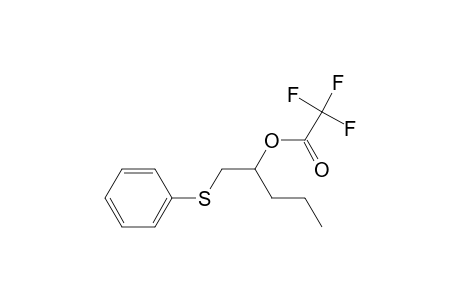 1-(Phenylthio)-2-(trifluoroacetoxy)-pentane
