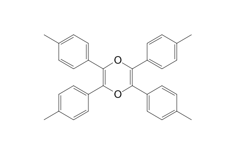 1,4-Dioxin, 2,3,5,6-tetrakis(4-methylphenyl)-