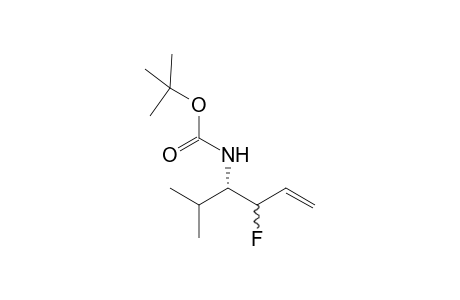 (1S), (2S,R)-2-Methyl-3-tert-butoxycarbonylamino-4-fluoro-5-hexene diasteroisomer