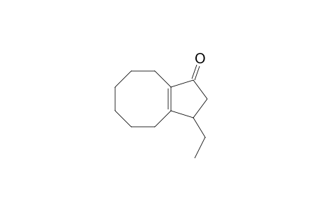 3-Ethyl-2,3,4,5,6,7,8,9-octahydrocyclopentacycloocten-1-one