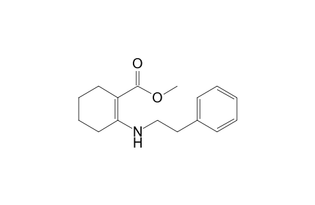 2-(Phenethylamino)cyclohexene-1-carboxylic acid methyl ester