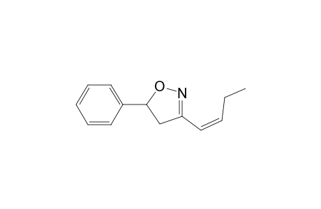 3-(1-butenyl)-5-phenyl-2-isoxazoline
