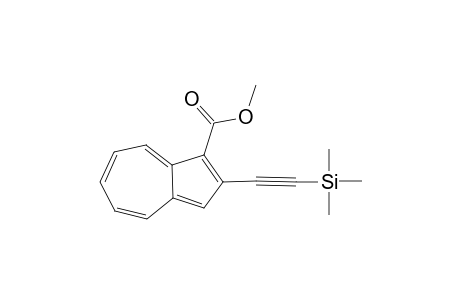 METHYL-2-(TRIMETHYLSILYLETHYNYL)-AZULENE-1-CARBOXYLATE