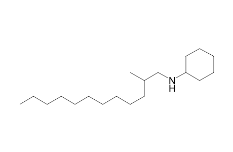 N-(2-Methyldodec-1-yl)cyclohexylamine