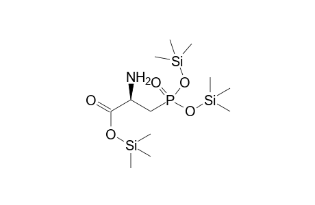 2-Amino-3-phosphono-propionic acid, 3TMS