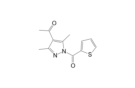 1-(3,5-dimethyl-1-thiophen-2-ylcarbonyl-pyrazol-4-yl)ethanone