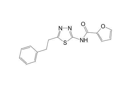 N-[5-(2-phenylethyl)-1,3,4-thiadiazol-2-yl]-2-furamide