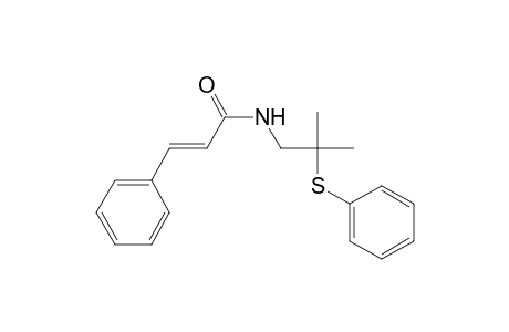 N-(2-Methyl-2-phenylthiopropyl)cinnamamide