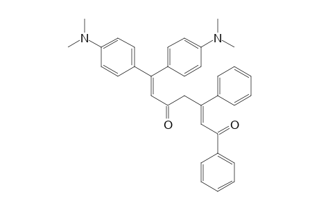 2,6-Heptadiene-1,5-dione, 7,7-bis[4-(dimethylamino)phenyl]-1,3-diphenyl-