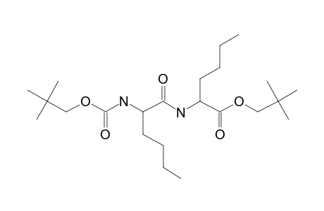 dl-Norleucyl-dl-norleucine, N-neopentyloxycarbonyl-, neopentyl ester