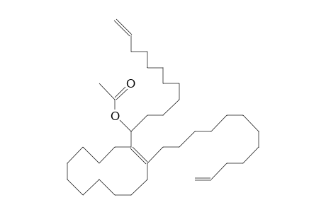 (S)-(Z)-1-(1-Acetoxy-11-dodecenyl)-2-(11-dodecenyl)-cyclododecene